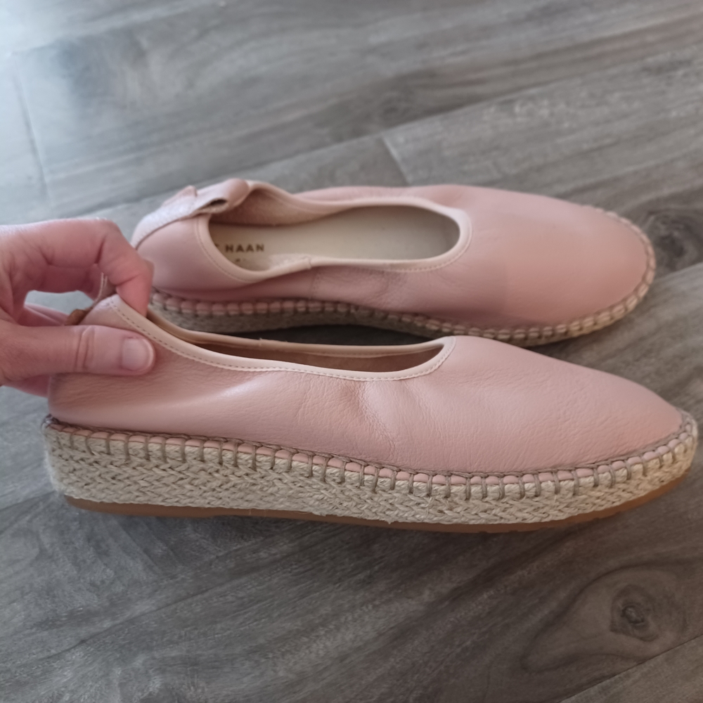 Cole Haan Women's Pink Espadrille Flats